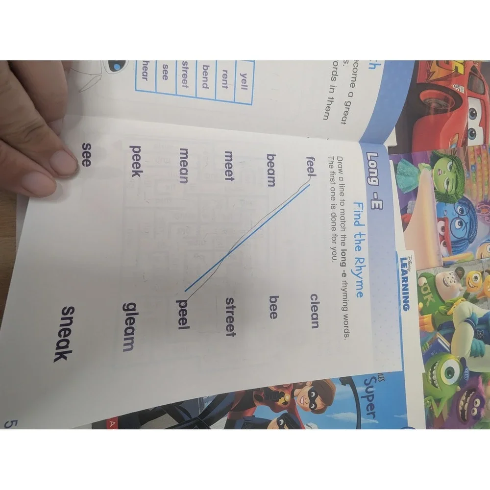 Disney Pixar Phonics Reading Program Scholastic 12 Book Set Kids Learning Early